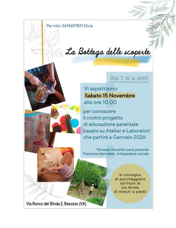 la bottega delle scoperte