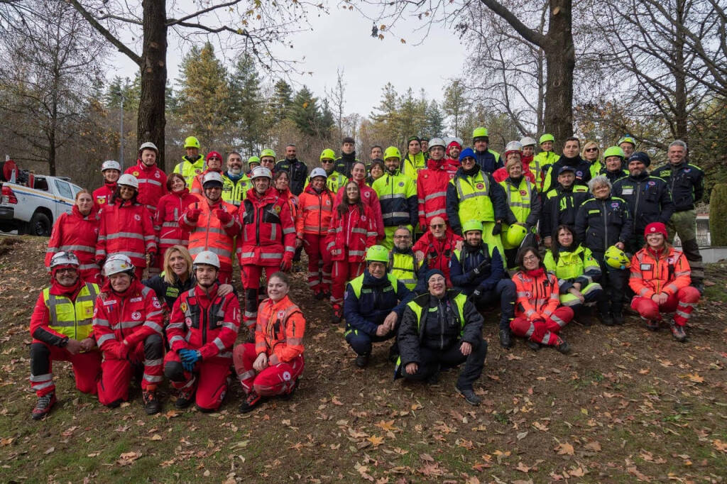 Mesenzana esercitazione croce rossa protezione civile