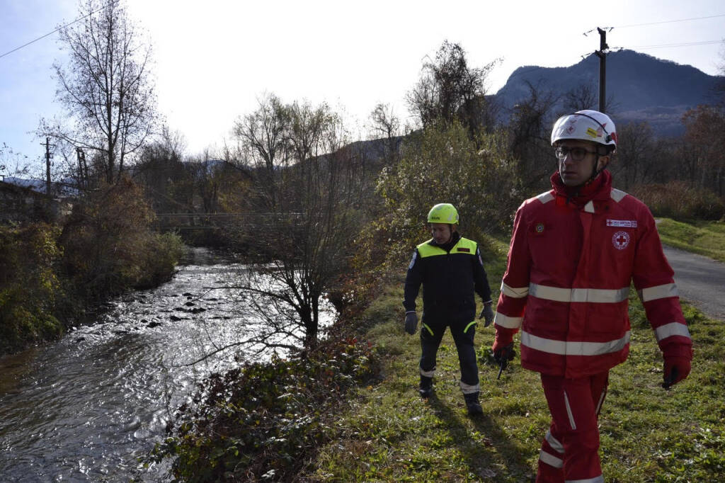 Mesenzana esercitazione croce rossa protezione civile