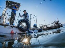 Pulizia del lago di Varese Ama&Vivi Plastic Free