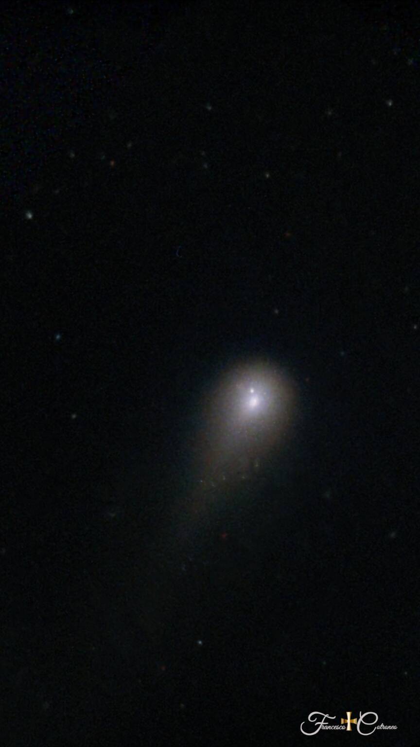 Cometa interstellare 3I Atlasi nelle foto del lettore Francesco Cotroneo