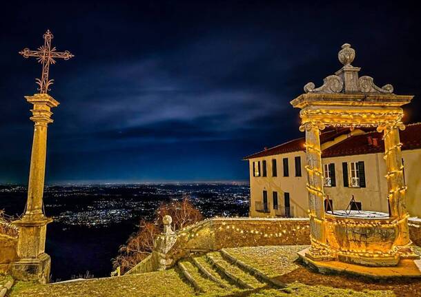 Luci a Natale in provincia di Varese