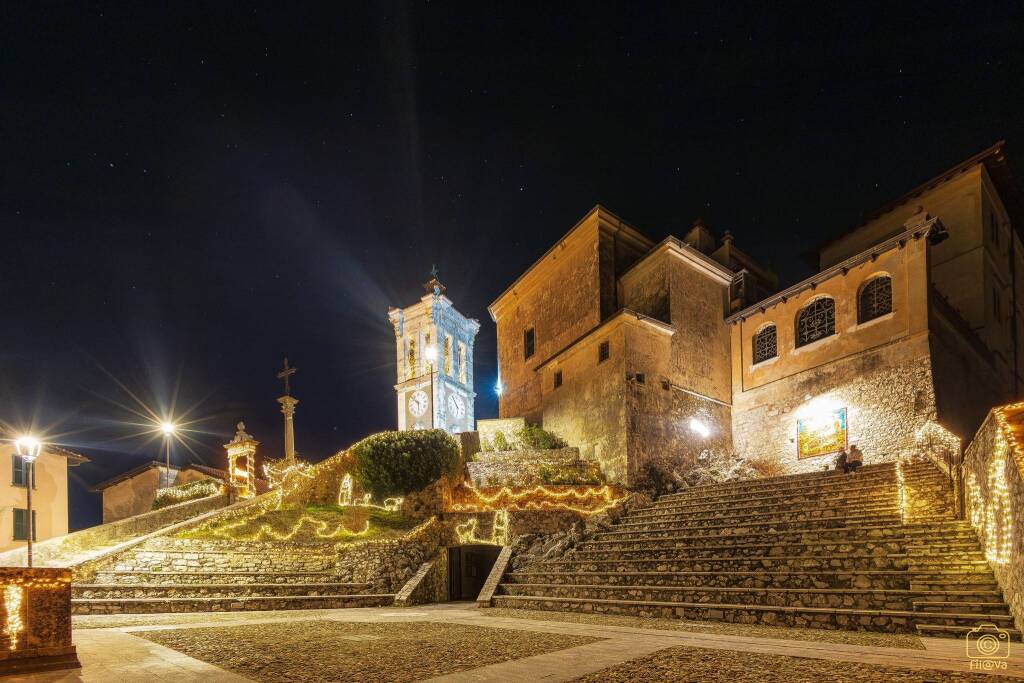 Luci a Natale in provincia di Varese