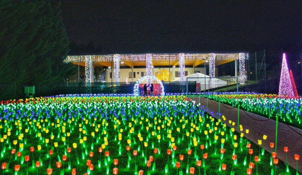 Luci a Natale in provincia di Varese