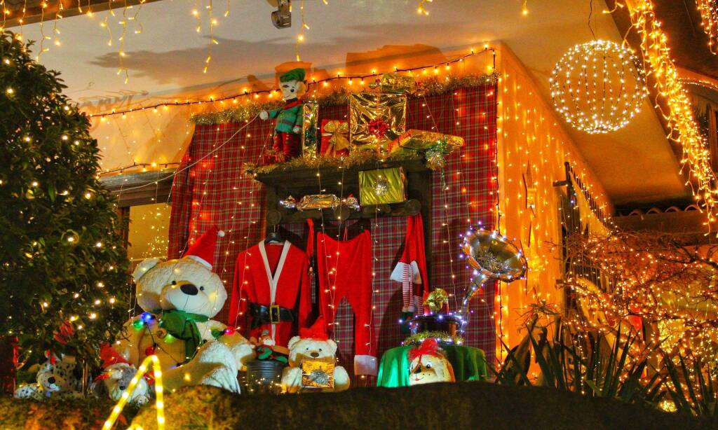 Luci a Natale in provincia di Varese