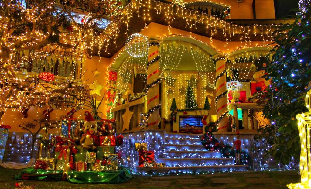 Luci a Natale in provincia di Varese