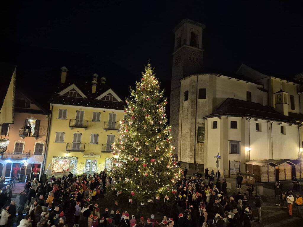 Santa Maria Maggiore accende l'albero di Natale e si prepara ai mercatini