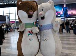 Tina e Milo Olimpiadi a Milano Malpensa