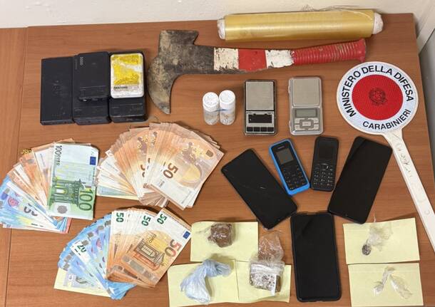 droga nei boschi di Cavaglio d'Agogna 