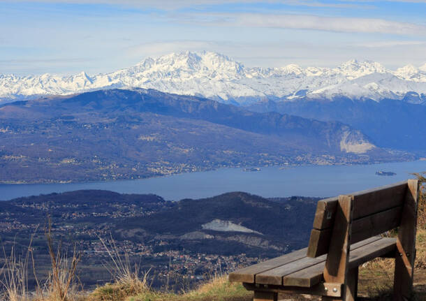 foto del giorno 20 gennaio 2026 lago maggiore dal forte di orino | rino callegaro