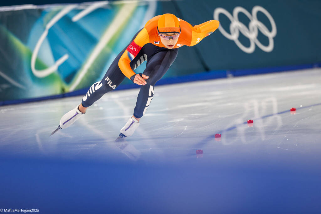 Jutta Leerdam, l\'hockey, lo speed skating: cronaca di un giorno alle Olimpiadi