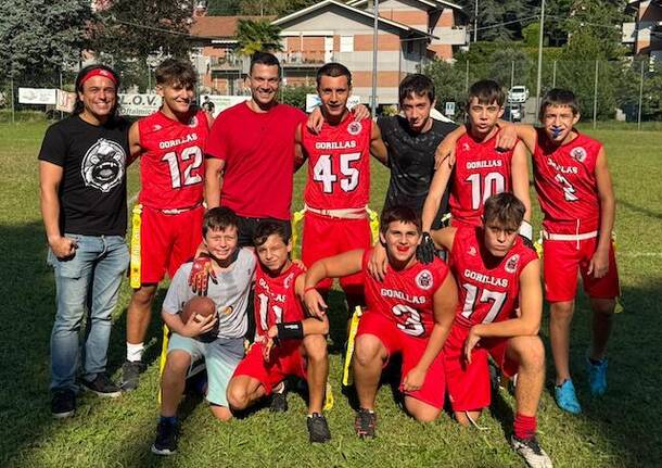 gorillas varese flag football 