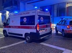 Ambulanza automedica notte centro storico