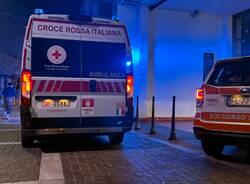 Ambulanza automedica notte centro storico