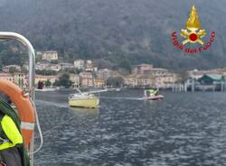 Barca a vela recuperata dai vigili del fuoco