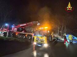 Maxi nevicata nel Vco, decine di interventi nella notte tra sabato e domenica