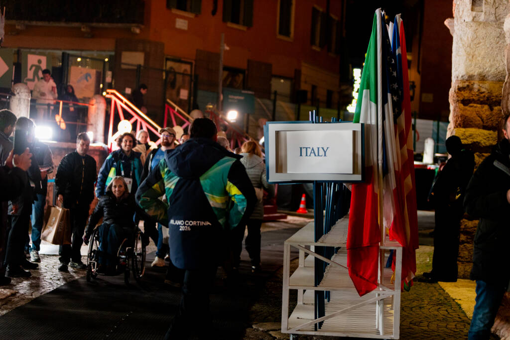 cerimonia inaugurale Paralimpiadi Milano-Cortina
