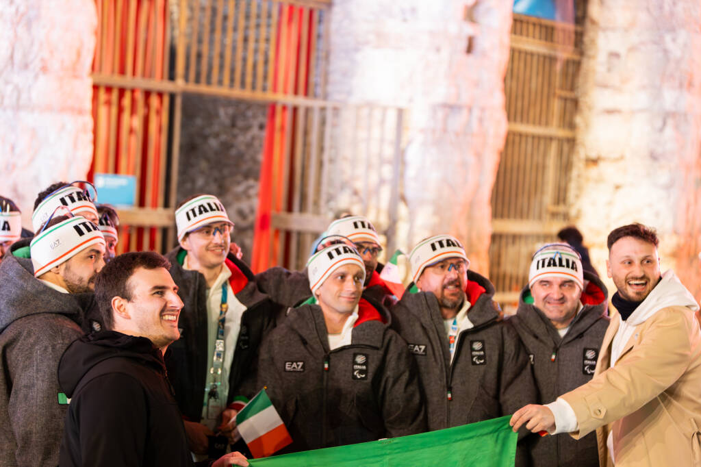 cerimonia inaugurale Paralimpiadi Milano-Cortina