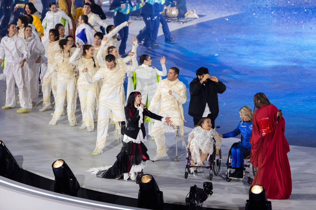cerimonia inaugurale Paralimpiadi Milano-Cortina