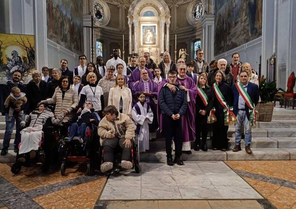 messa inclusiva sesto calende 