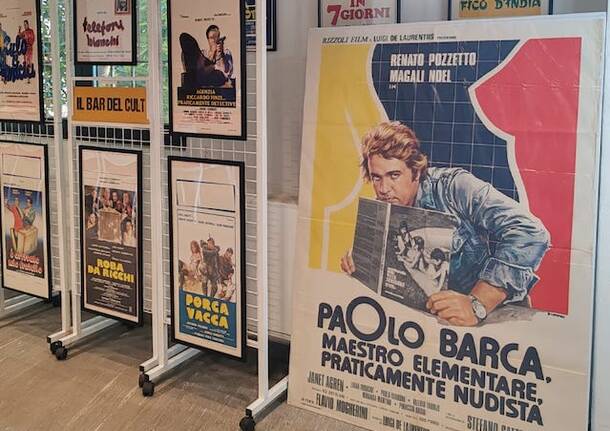 mostra manifesti renato pozzetto biblioteca gemonio