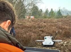 Olga, il robot che mappa l'ambiente intorno a Malpensa