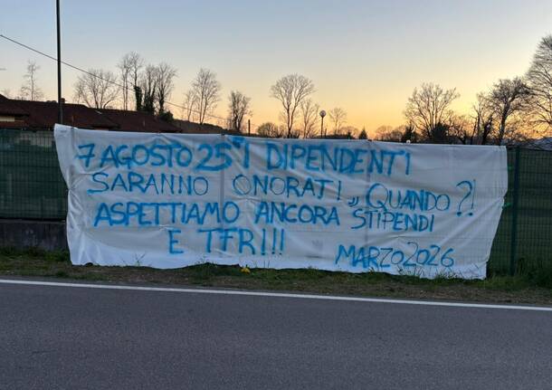 protesta dipendenti casa sacro cuore bogno marzo 2026