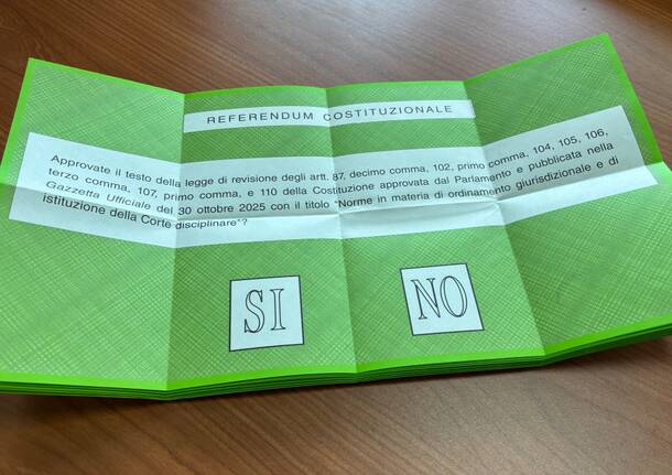 Referendum urne 2026