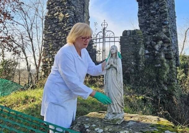 Restauro Madonna di Corgeno