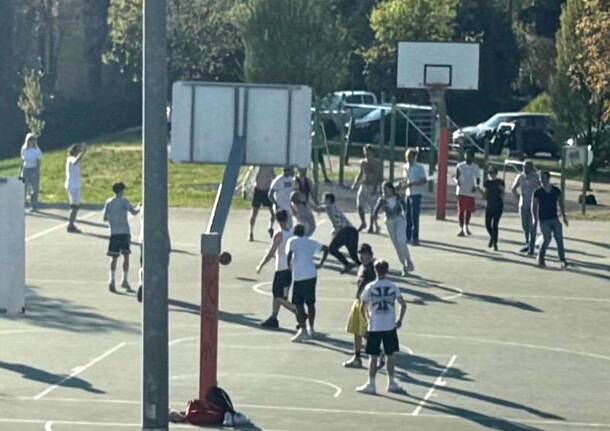 campetto basket playground casbeno uisp