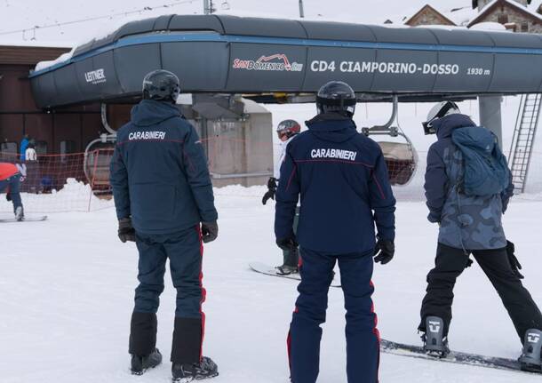 Carabinieri sciatori verbania 