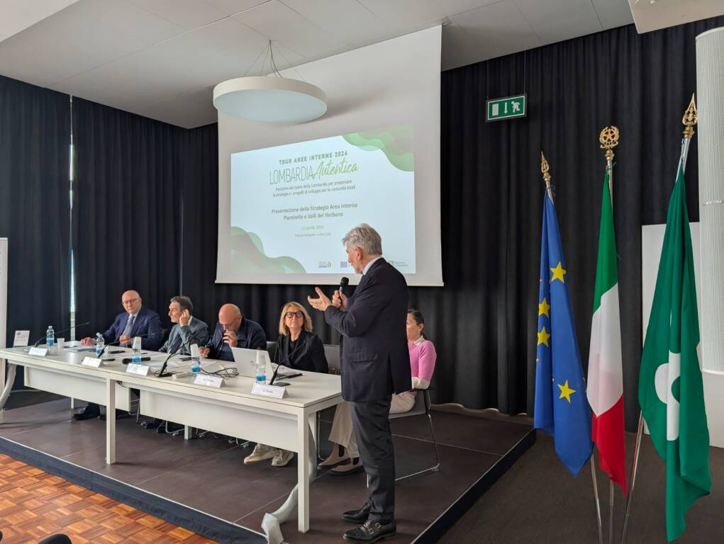 Il tour della Regione nelle aree interne del Varesotto, Valganna e Luinese