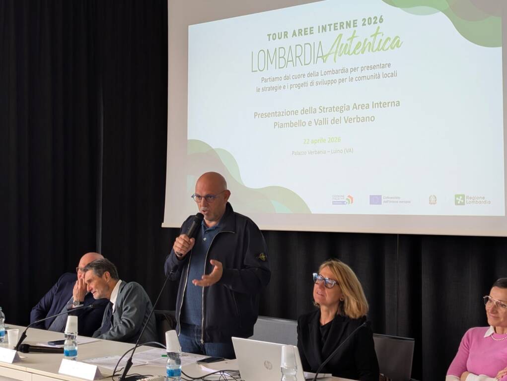 Il tour della Regione nelle aree interne del Varesotto, Valganna e Luinese