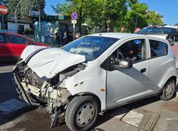 Incidente tra via Renato Cuttica e viale Gorizia 