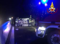 ribaltamento sulla statale 629 12 aprile 2026