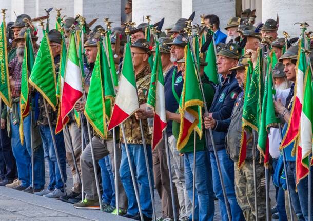 L\'adunata degli alpini di genova