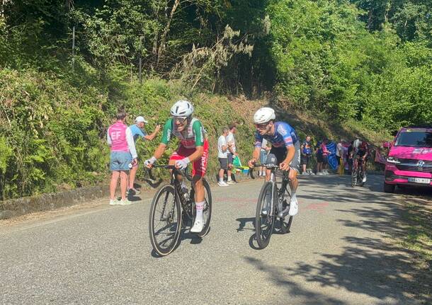Giro d’Italia: la fuga sulla salita di Ungiasca