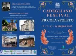 MARIO PIROVANO E GABRIELE VACIS ACCENDONO CADEGLIANO FESTIVAL PICCOLA SPOLETO