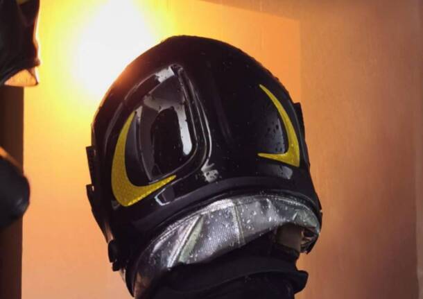 Incendio Varese 1 maggio