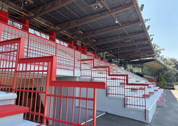 Lavori all’ippodromo di Varese