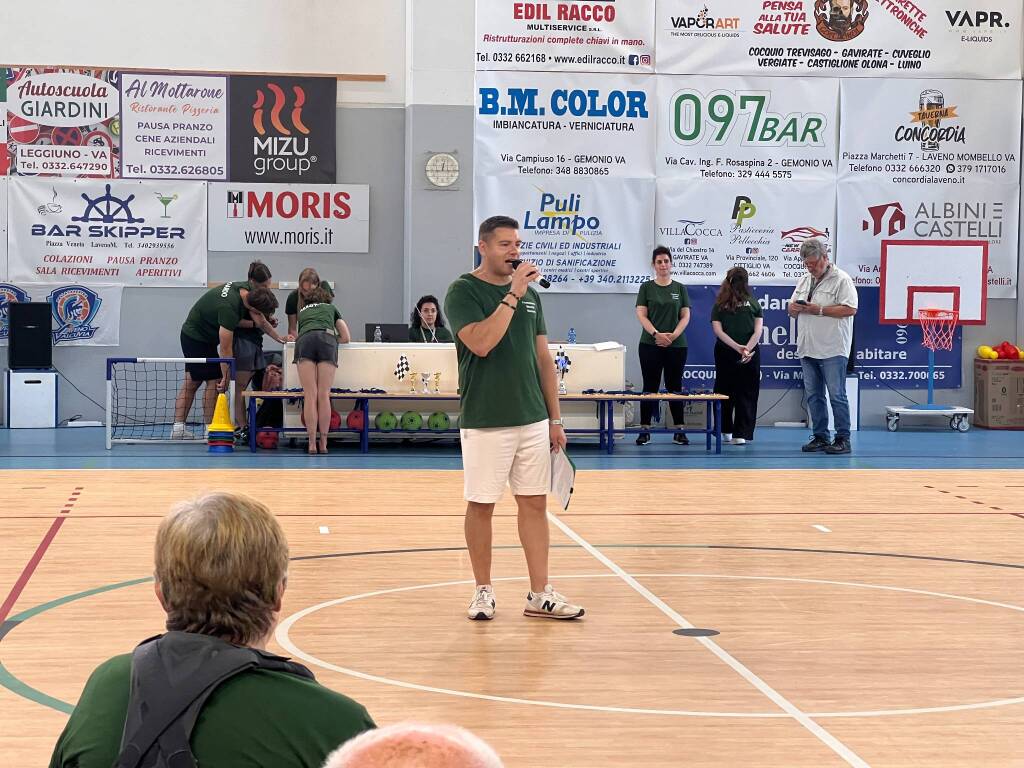 Le Olimpiadi della terza età di Laveno con ospite Renato Pozzetto 