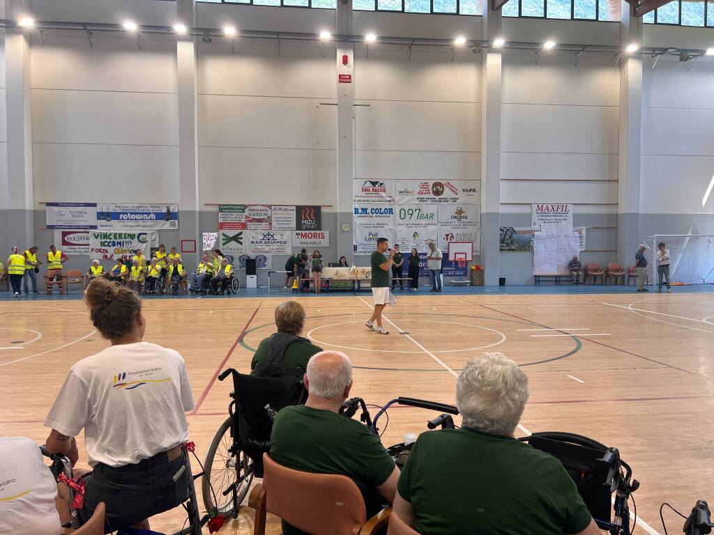 Le Olimpiadi della terza età di Laveno con ospite Renato Pozzetto 