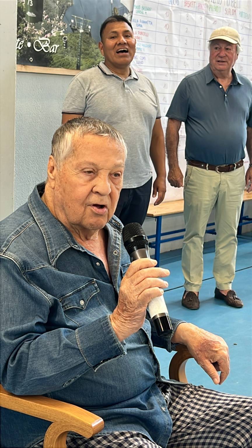 Le Olimpiadi della terza età di Laveno con ospite Renato Pozzetto 