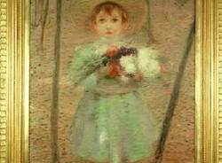 “Bambina con fiori” di Giacomo Balla