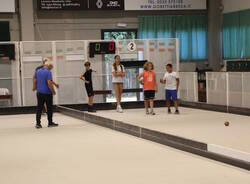 Il laboratorio di bocce a Brezzo di Bedero