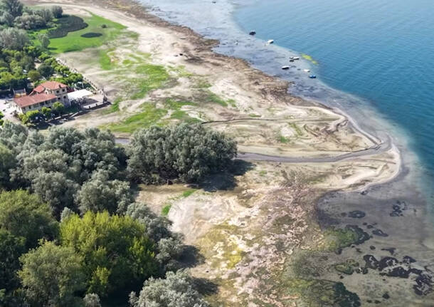 lago maggiore siccità