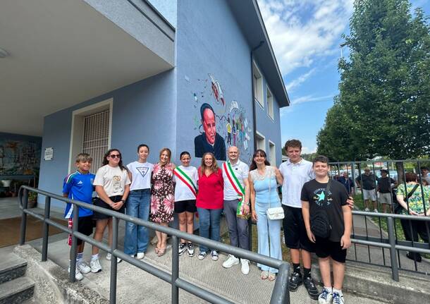 murale alla media di vergiate