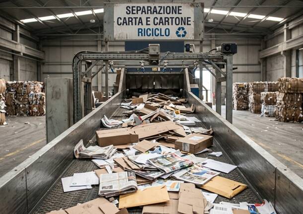 riciclo carta cartone
