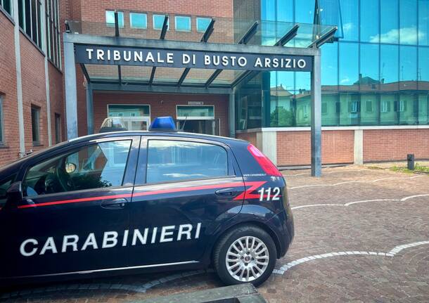 Tribunale Busto Arsizio carabinieri 