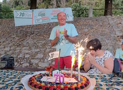 L\'impresa di Enrico Piazza per festeggiare i 70 anni